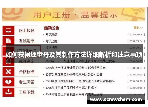 如何获得还童丹及其制作方法详细解析和注意事项