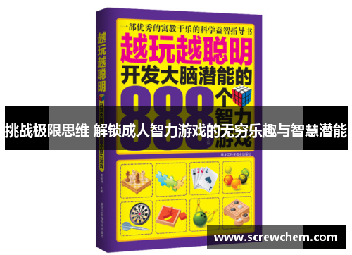 挑战极限思维 解锁成人智力游戏的无穷乐趣与智慧潜能